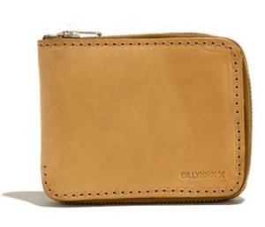 Billykirk Leather Zip Natural