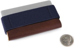Brown Leather Band-It Blue Strap