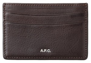 Cardholder Dark Brown Front