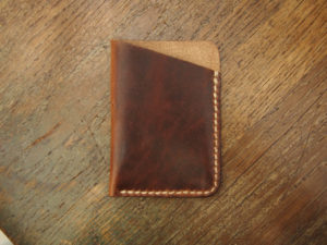 Decade Leather Card Case Front