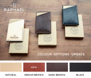 Raphael LEAN Wallet - Colors