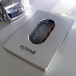 Apex Aluminum Minimal Wallets - Top