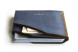 Wingback Wallet Blue