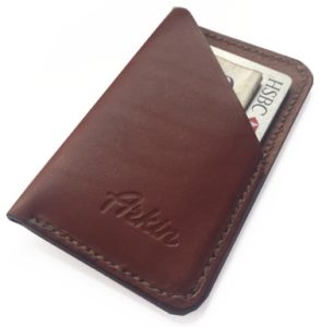 Kingsley Card Sleeve Light Brown