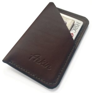 Kingsley Card Sleeve Dark Brown